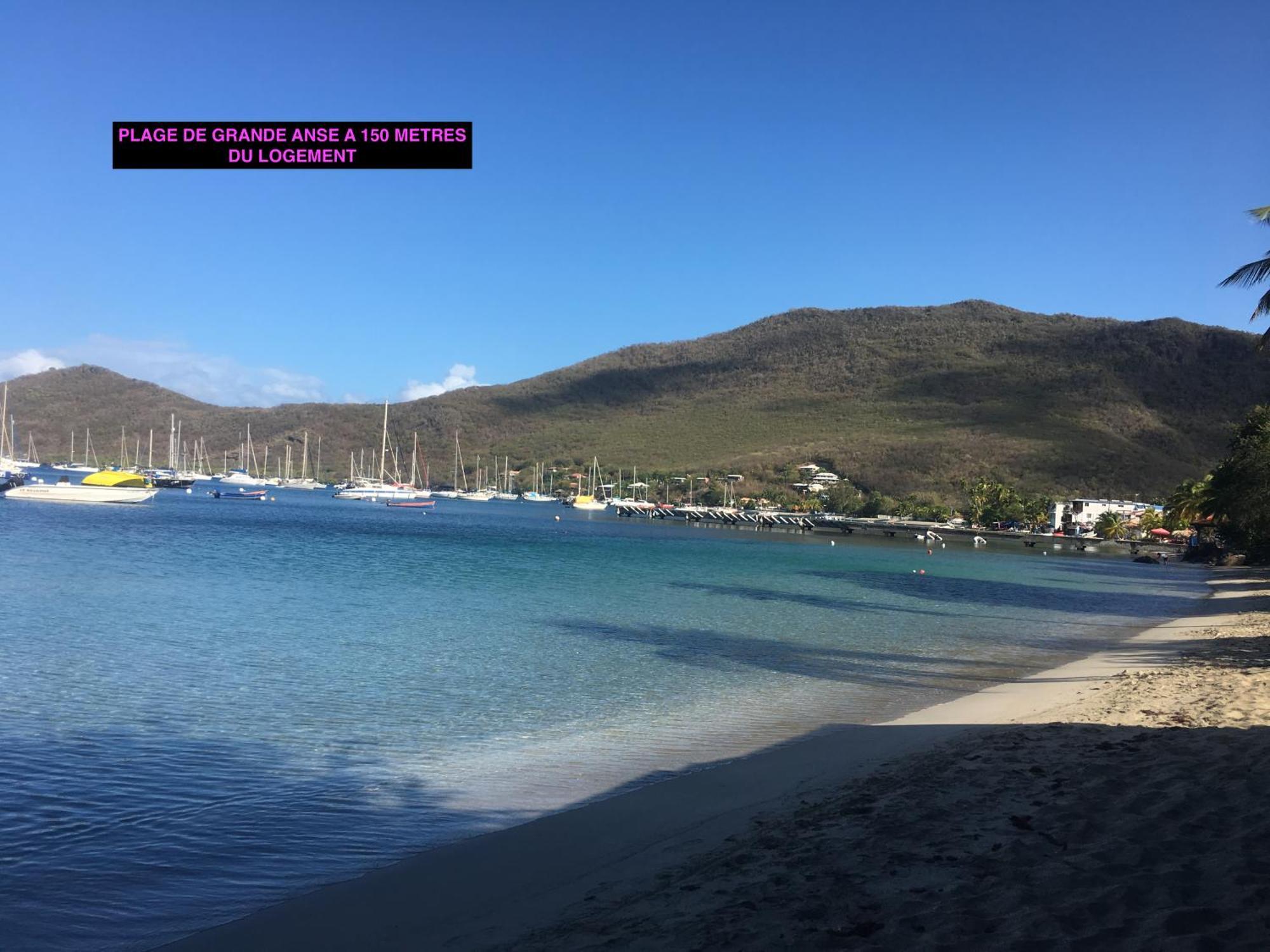 Bungalow "Doussin' Kreyol", Au Calme A 150M De La Plage Grande Anse 外观 照片